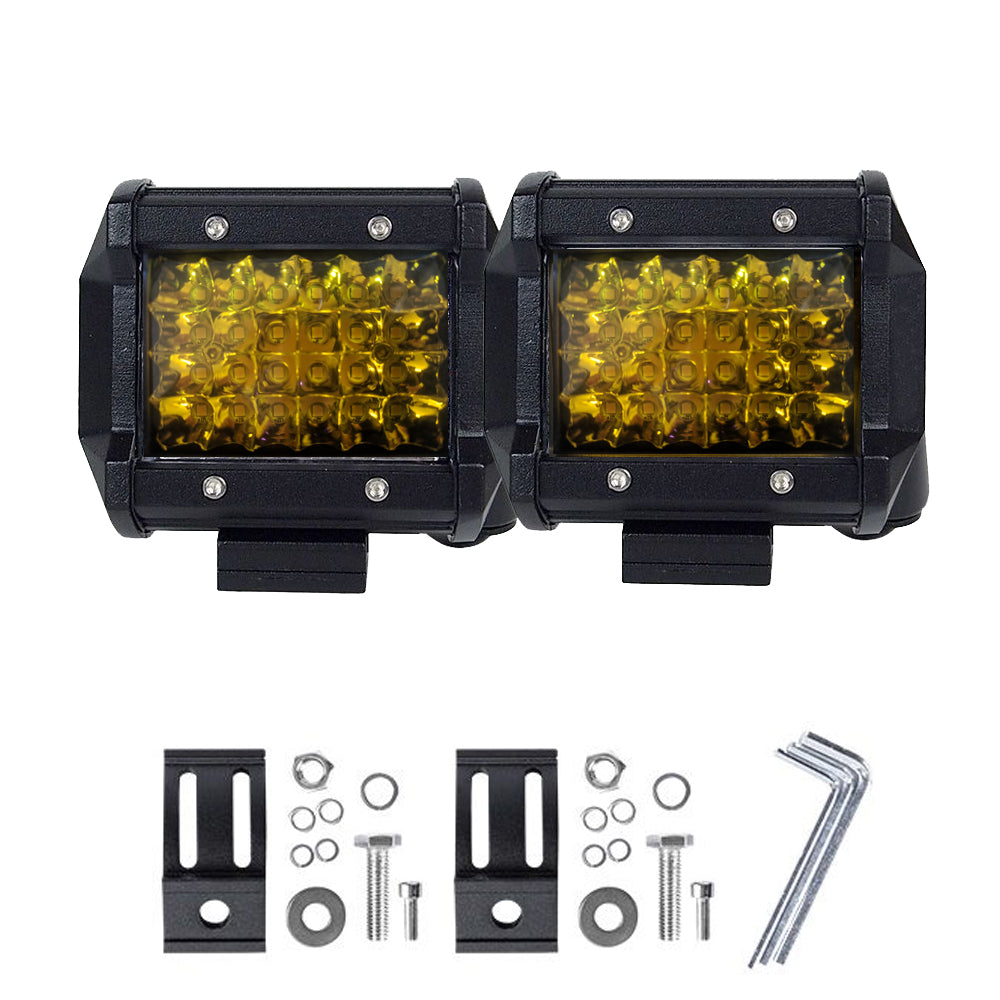 Pair 4in Philips Spot LED Work Lights — view 6