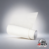 White self-adhesive faux leather repair patch for car seats and bags, 150 x 40cm