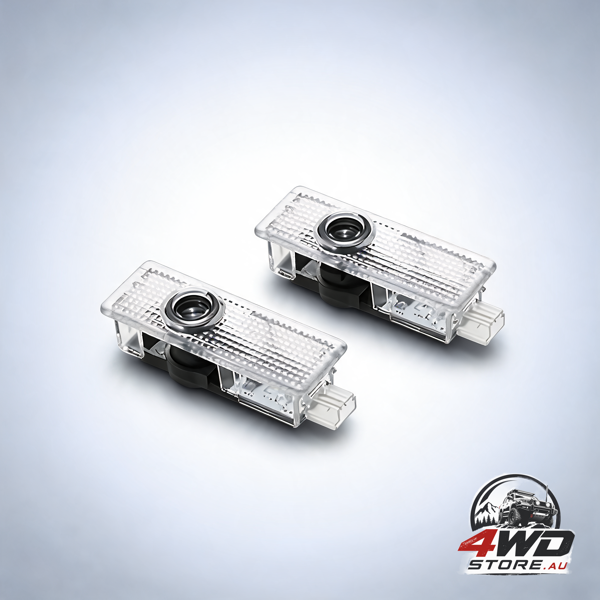 2-pack BMW LED door welcome lights with wireless logo projection