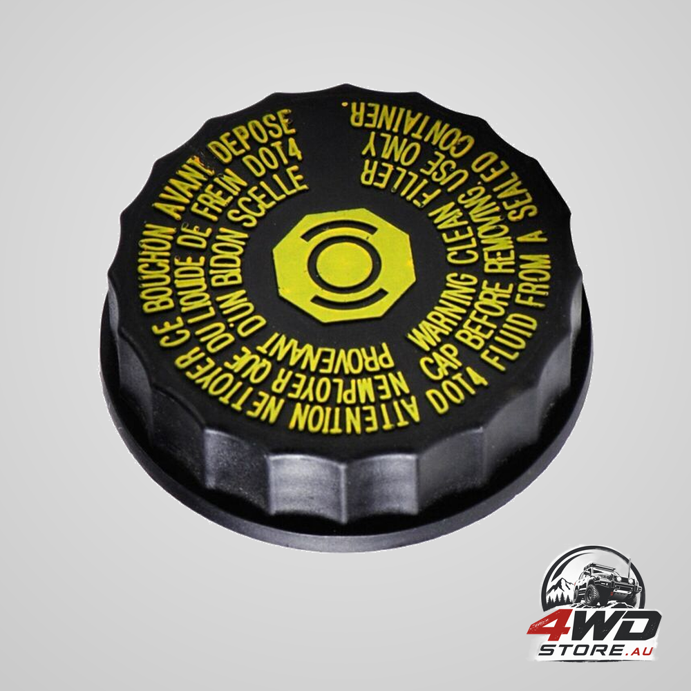 Brake fluid reservoir cap with dust protection for Citroen and Peugeot 206