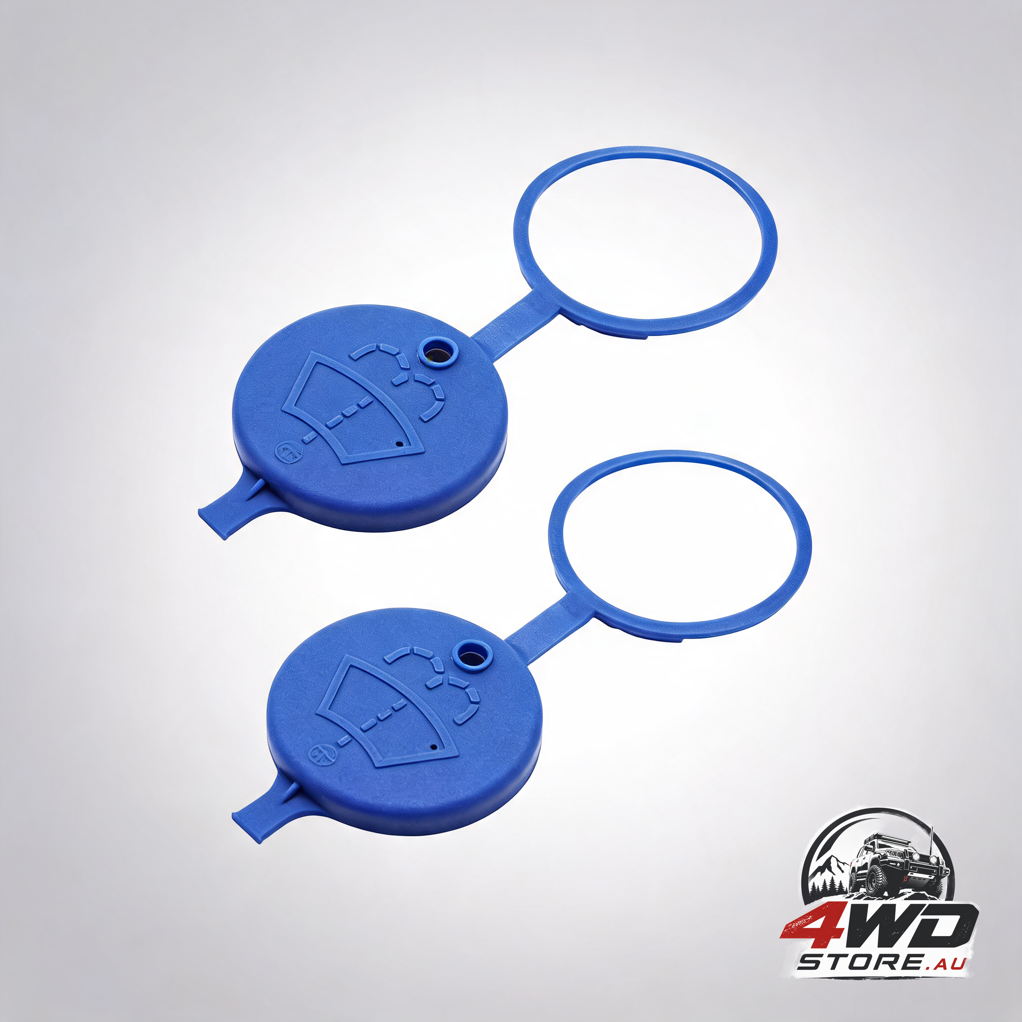 2-pack windscreen washer fluid reservoir cap for Peugeot 308