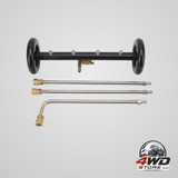 16 inch undercarriage car washer with 1/4 inch interface, surface cleaner for truck