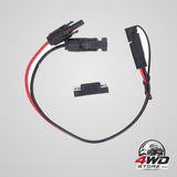 Solar panel to SAE adapter cable, 12AWG PVC copper for motorbike and cars