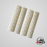 4-pack universal car seat belt shoulder strap pads for adults, soft comfort, beige
