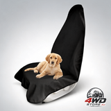 Waterproof car seat cover towel, anti-slip sweat protector for car, truck and SUV, black