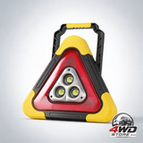 Red LED triangle warning safety light — view 7