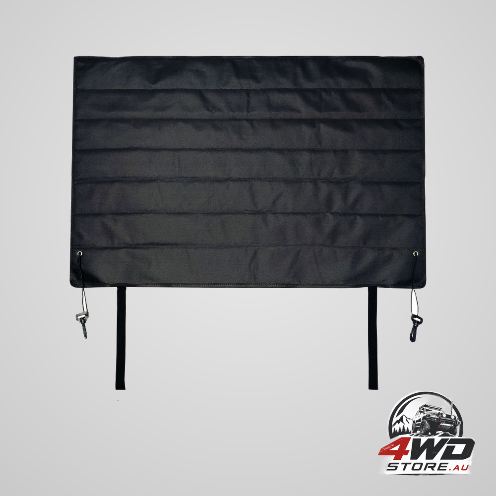Large foldable rear bumper protector mat and cargo liner, 96 x 64cm