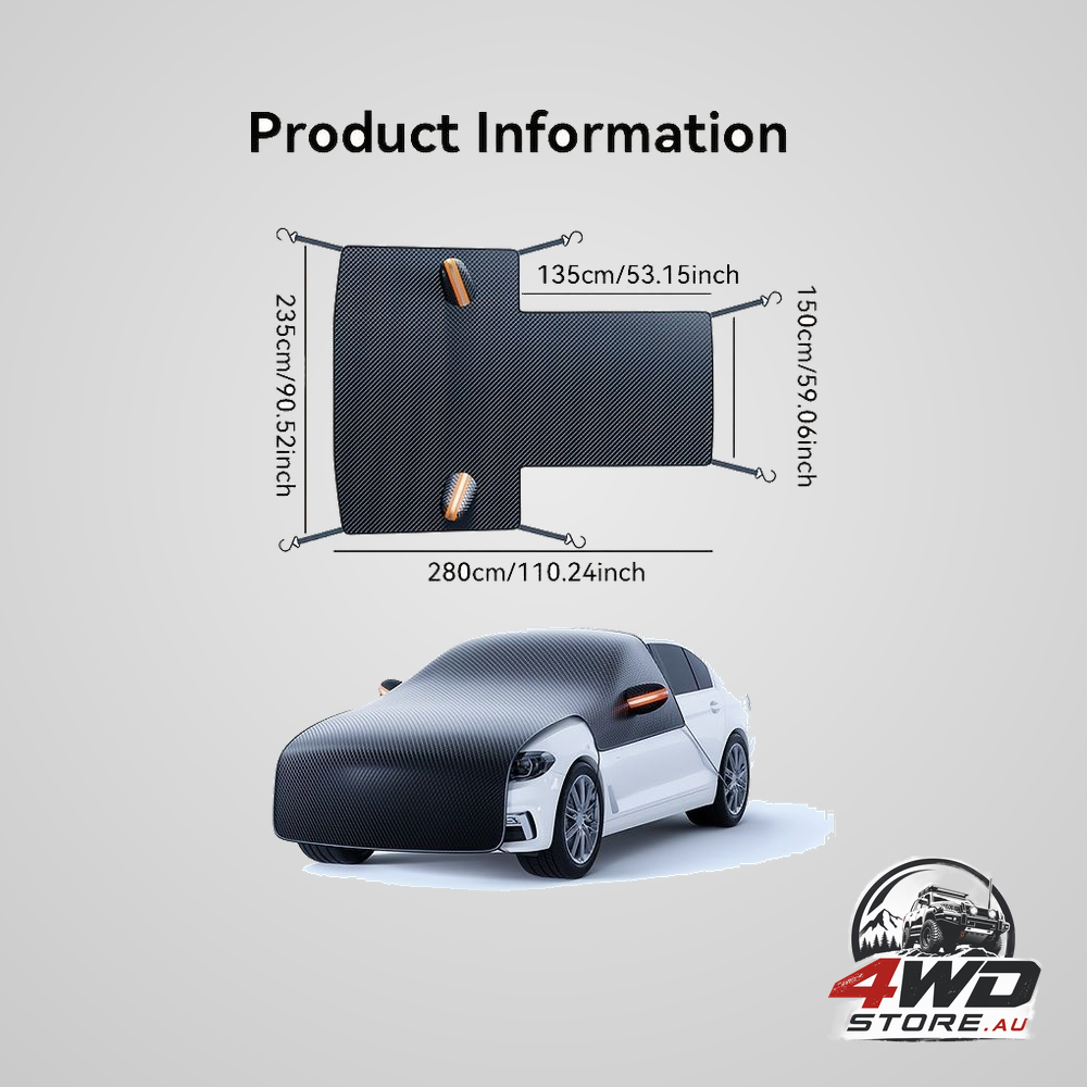 Car windscreen sun shade UV protection — view 8