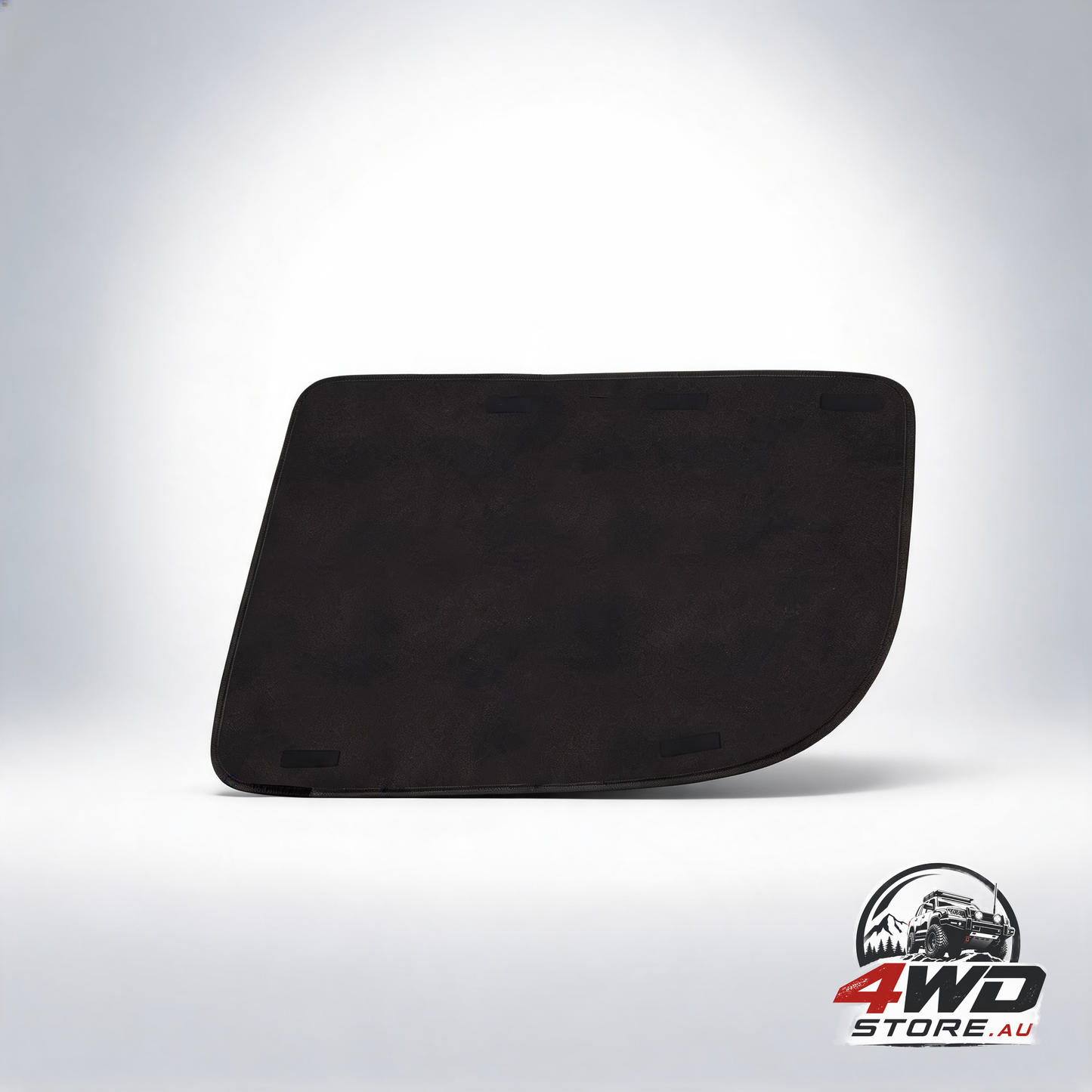 Pair of anti-scratch dog car door protector covers, universal fit, black
