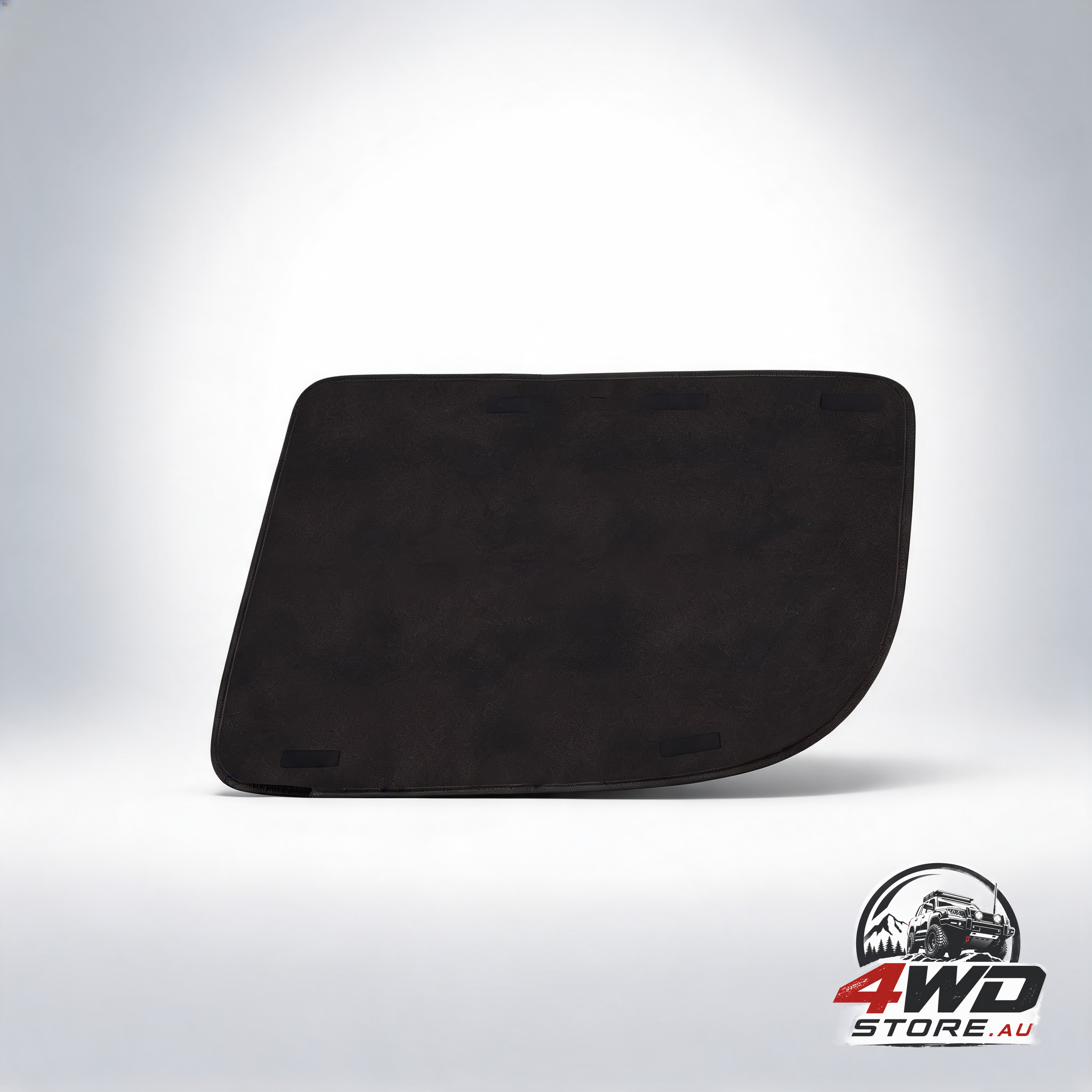 Pair of anti-scratch dog car door protector covers, universal fit, black
