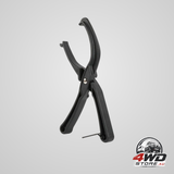 Tyre bead jack removal clamp — view 7