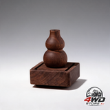 Walnut wood car aromatherapy essential oil diffuser, gourd shape