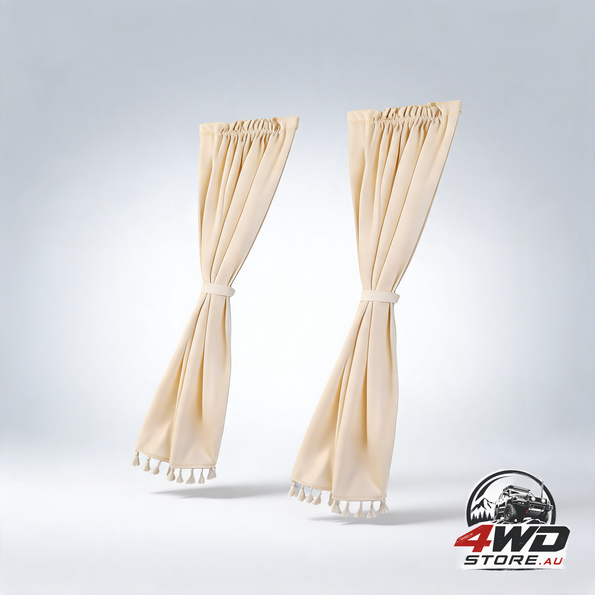 Car window privacy curtains with sun blocking and UV protection