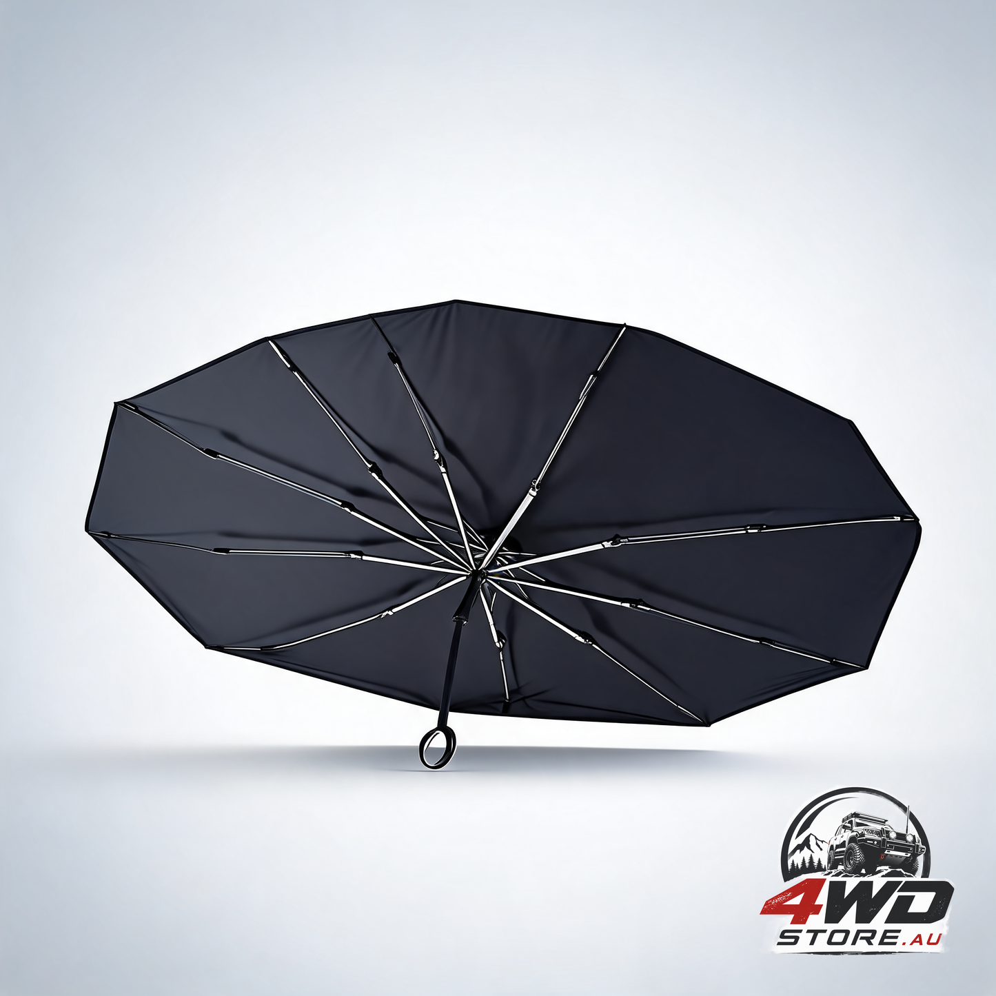 Car windscreen sun shade with UV protection and heat blocking
