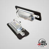 2-pack LED number plate lights for Audi A3, A4, A6, Q7, 6500K xenon white
