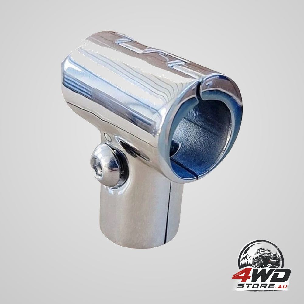 Heavy duty 316 stainless steel 90 degree boat handrail T-fitting for 1 inch tube