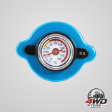 Universal thermostatic radiator cap with temperature gauge, 0.9 bar