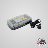 LED rooftop mini strobe warning light bar with magnetic base for trucks