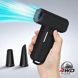 2-in-1 electric air duster and mini blower, 130000 RPM with LED light