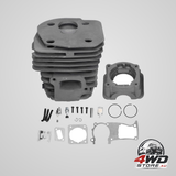 Cylinder piston kit cylinder piston pressure reducing valve paper pad 45mm for Husqvarna 350 353