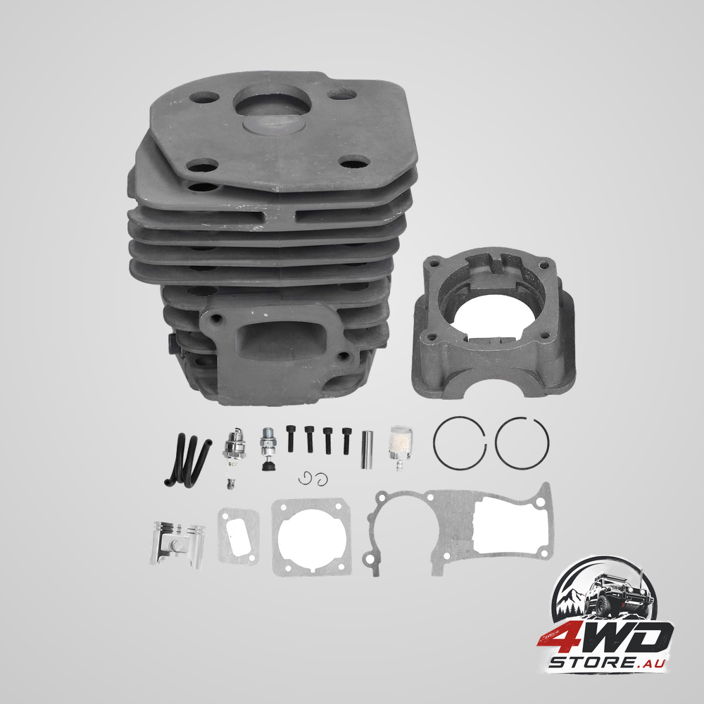 Cylinder piston kit cylinder piston pressure reducing valve paper pad 45mm for Husqvarna 350 353
