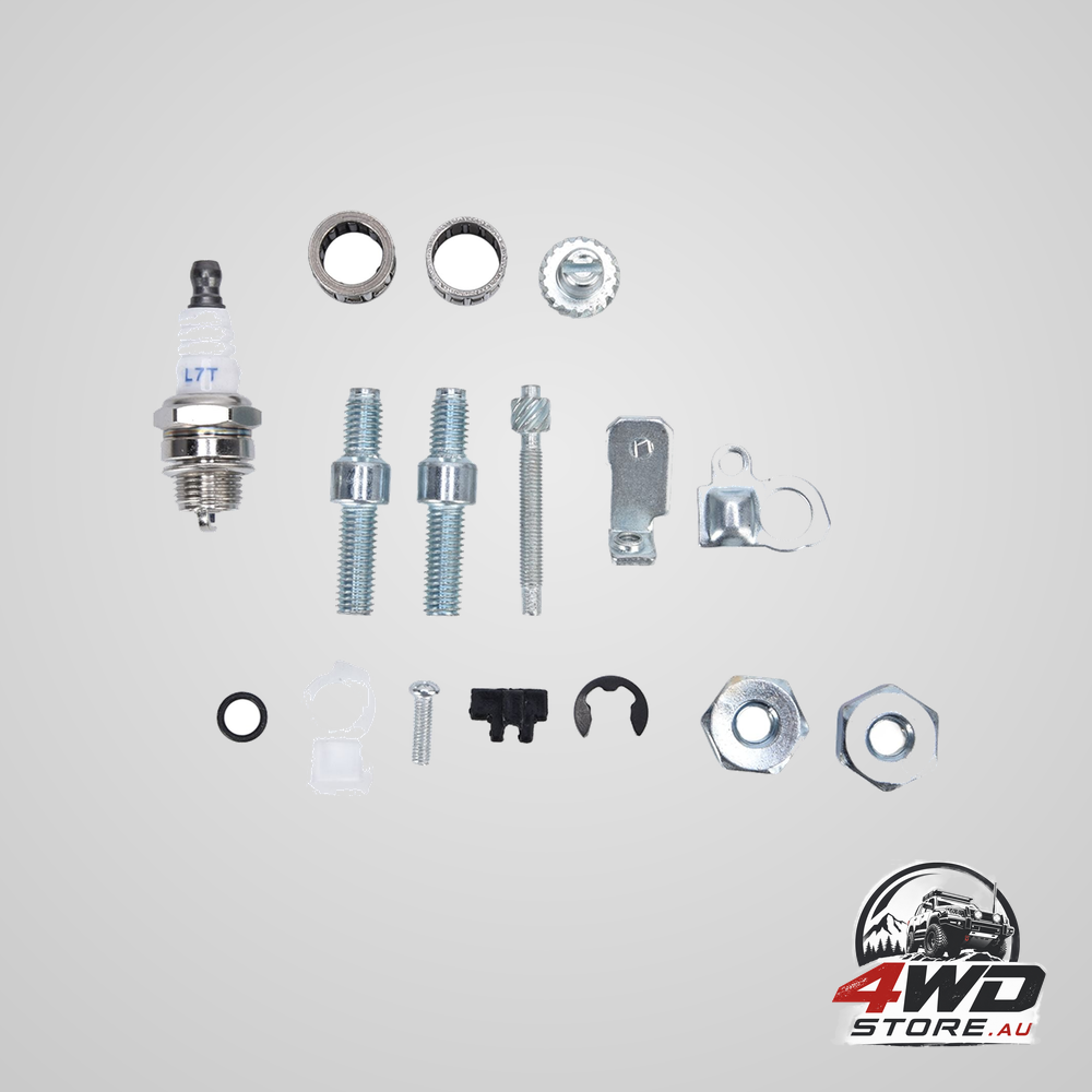 Chain adjuster tensioner adjuster bar studs kit for Stihl 066 MS 660 replace OEM 1138 664 2400 and 1127 007 1003