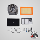 49mm cylinder piston air fuel filter kit for Stihl TS400 concrete cut off saw replace 4223 020 1200