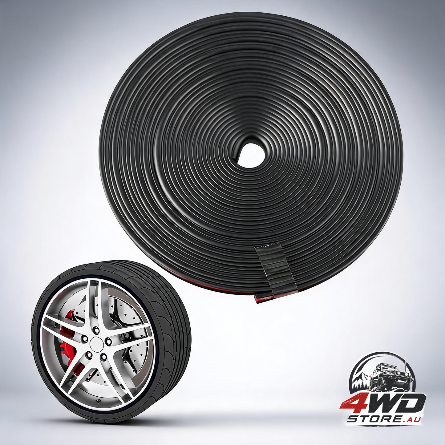 Car rim protection strip adhesive wheel protector 8 m
