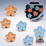 Flower car accessories 6pcs daisy car air freshener vent clips