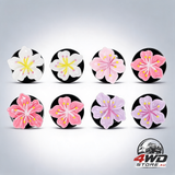 8Pcs cute car air freshener vent clips resin flower vent clips