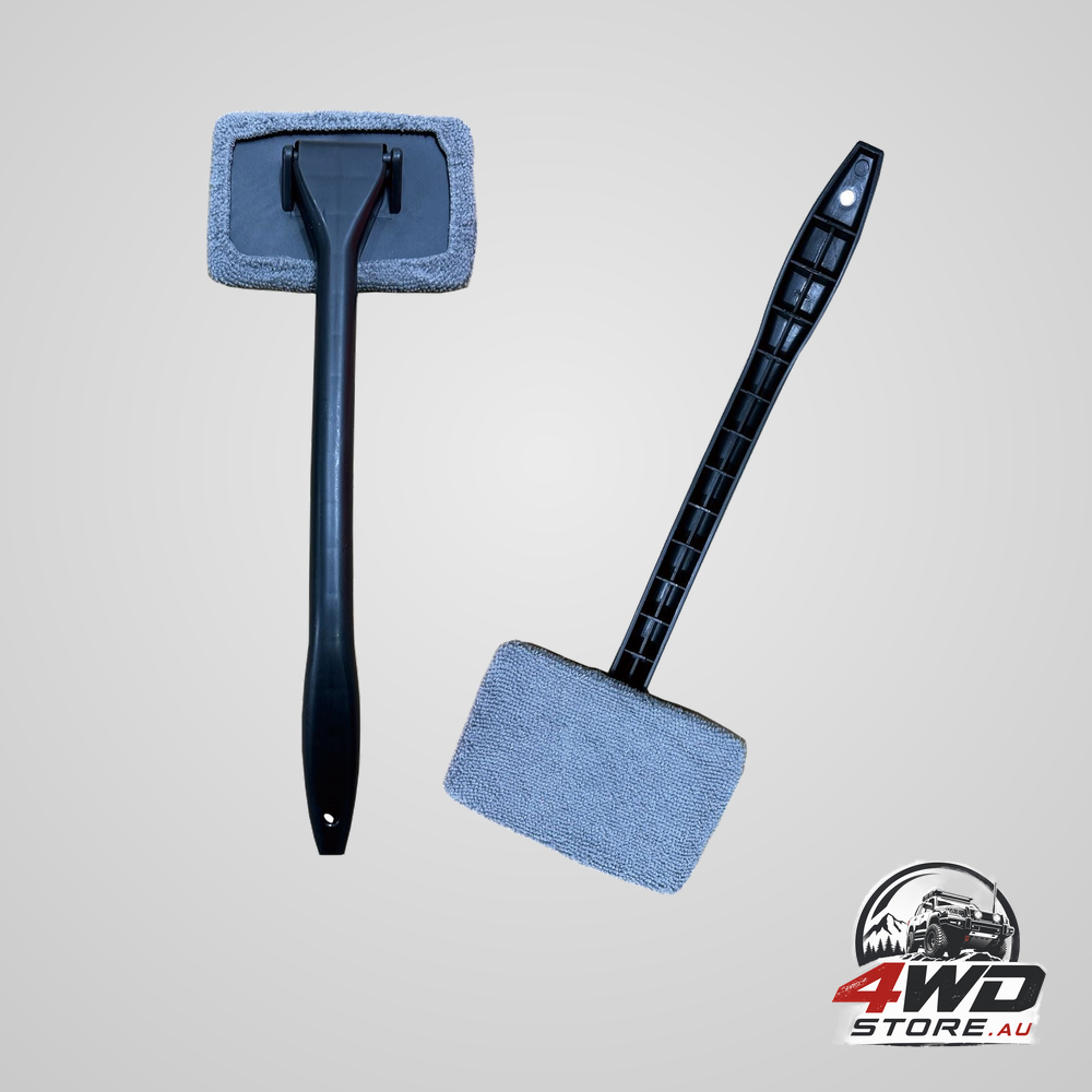 3-Piece car windshield cleaning brush set microfiber defogging wiper tool window glass cleaner