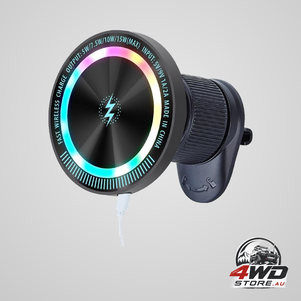 15W wireless car charger phone holder mount mag safe for iPhone 12 13 14 pro max
