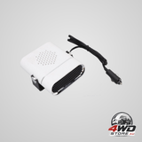 Car heater portable fast heating 360 degree rotation car heater windscreen defroster defogger 12V white