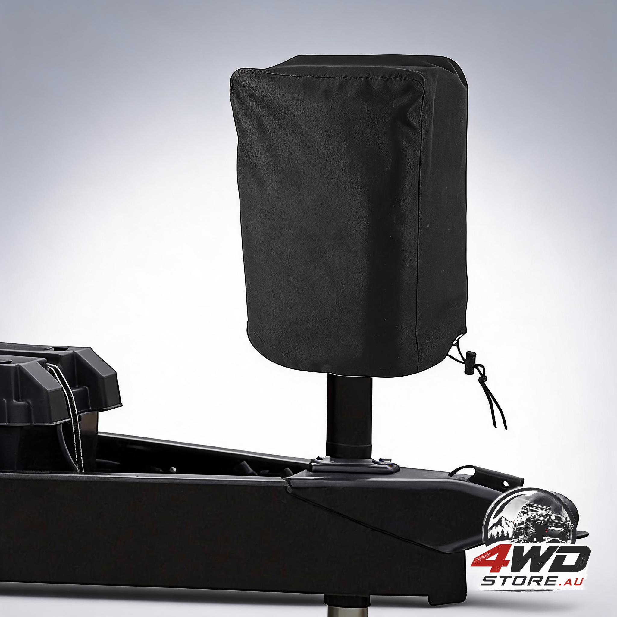 Heavy-duty 2-Layer 600D polyester jack cover for electric tongue jacks on campers