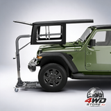 Hard top remover lift 99.79 kg foldable Jeep hardtop removal and storage system