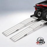 Aluminium ramps 2000 lbs 2Pcs heavy-duty ramps with wider ramp surface