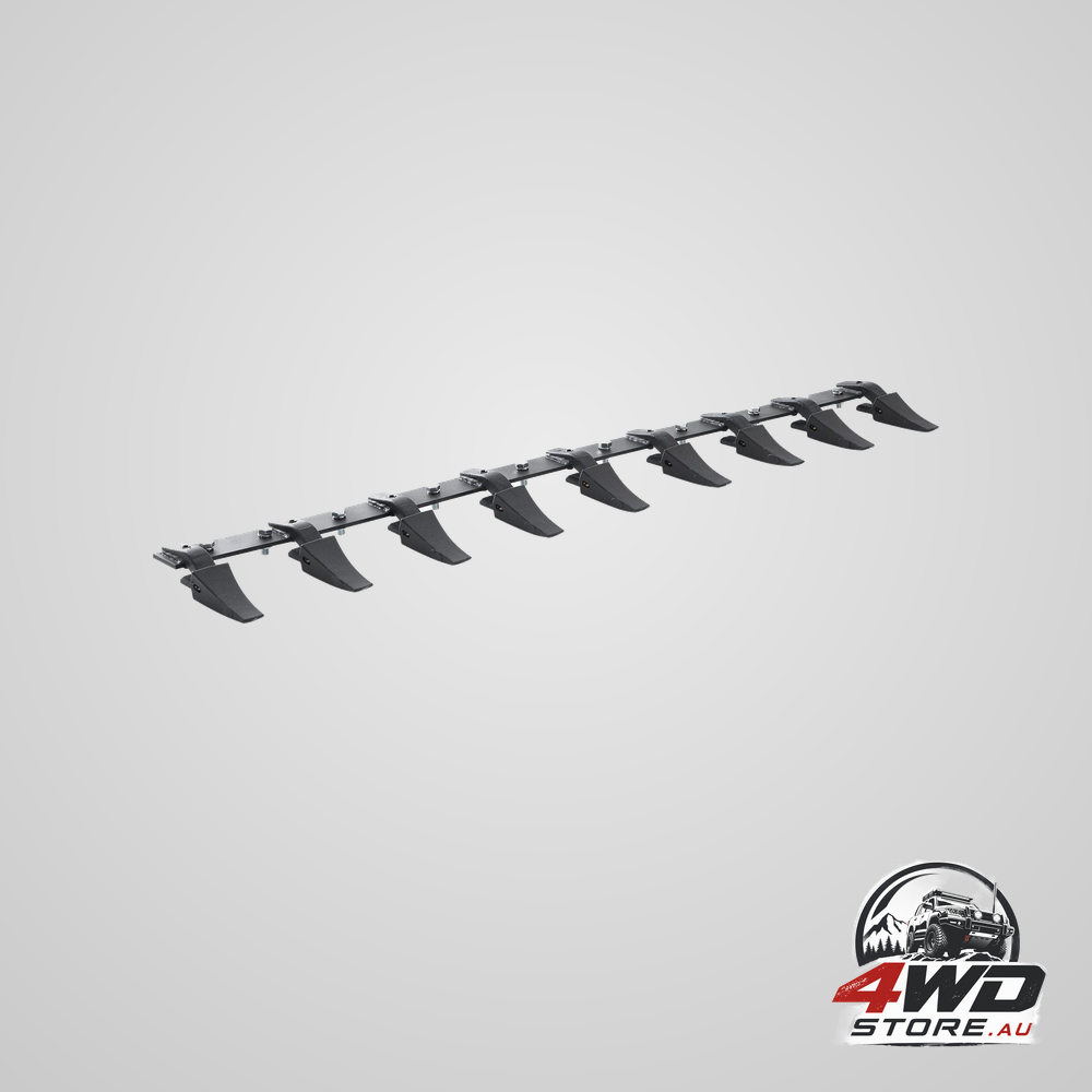 Bucket tooth bar 1800mm heavy duty tractor bucket 9 teeth bar for loader tractor skidsteer