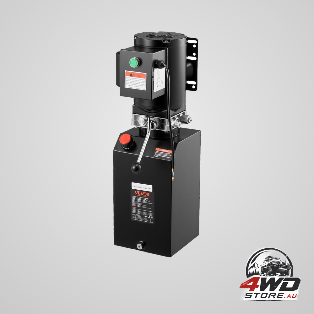 Hydraulic pump power unit AC 220V 15 quart single acting hydraulic unit