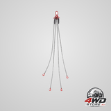 Chain sling 8 mm x 300 cm lifting chains with hooks G80 engine chain hoist lifts