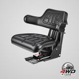 Universal forklift seat waterproof tractor suspension seat with adjustable back