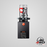 Hydraulic pump 6 quart hydraulic power unit double acting dump trailer pump