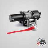 2041 kg electric winch 12V DC ATV/UTV winch with Φ6 mm x 12 m steel wire rope