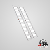 Aluminium ramps 1250lbs straight ramp with treads and load straps