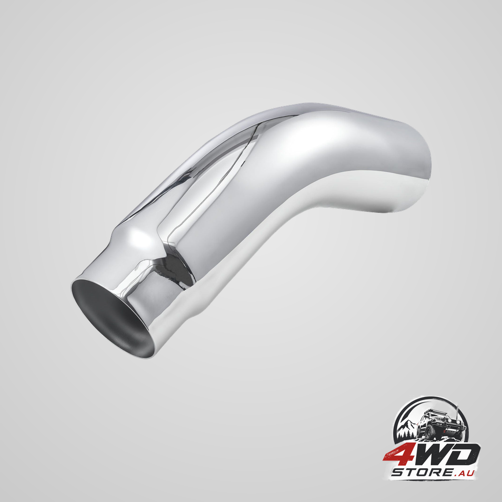Elbow exhaust tip 127mm inlet 152.4mm outlet 584mm overall length
