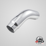 Elbow exhaust tip 127mm inlet 152.4mm outlet 584mm overall length