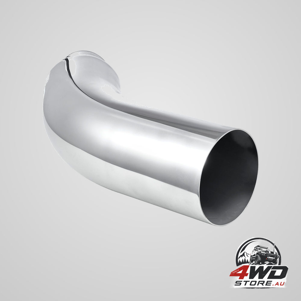 Elbow exhaust tip 101.6mm inlet 152.4mm outlet 584mm overall length