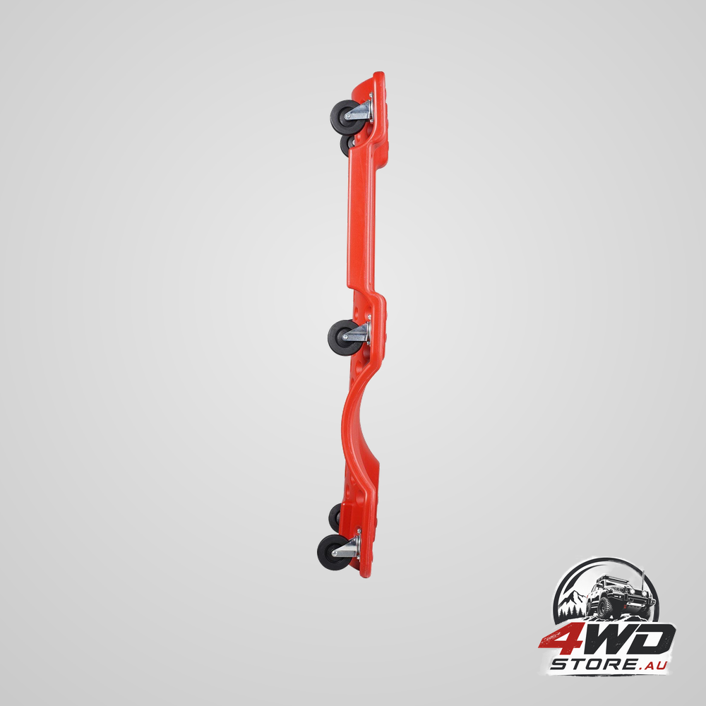 Mechanic plastic rolling garage creeper 914 mm with 158.8 kg capacity and tool trays