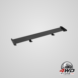 GT wing car spoiler 43.3 inch universal single deck adjustable aluminium, black