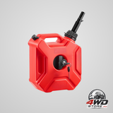 Fuel container 5 L gas can with spout, lockable bracket and 15 L/min flow, red