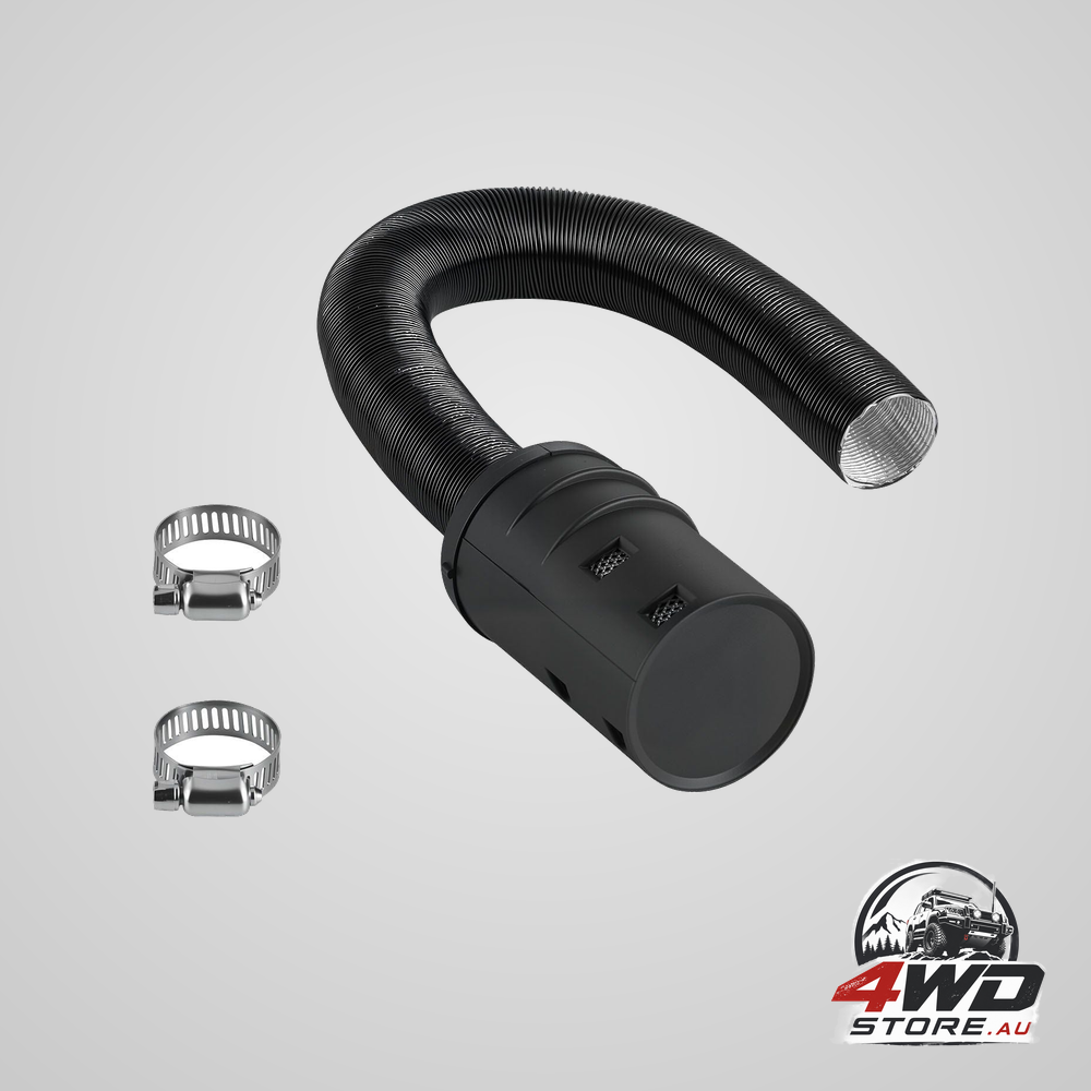 Diesel heater intake pipe kit 25 mm ducting hose with clamps and filter silencer